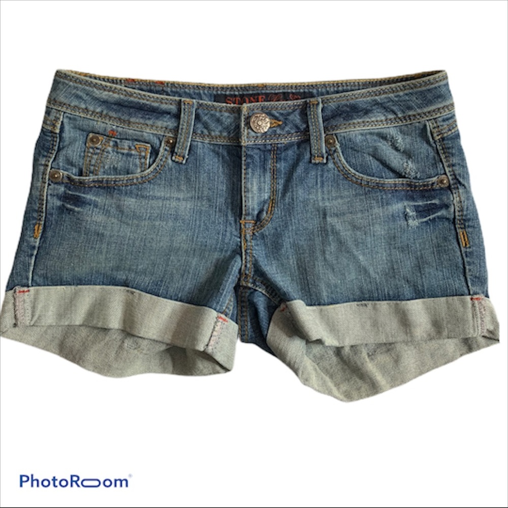 Stone Love Blueie Jean Shorts Size 3 Women